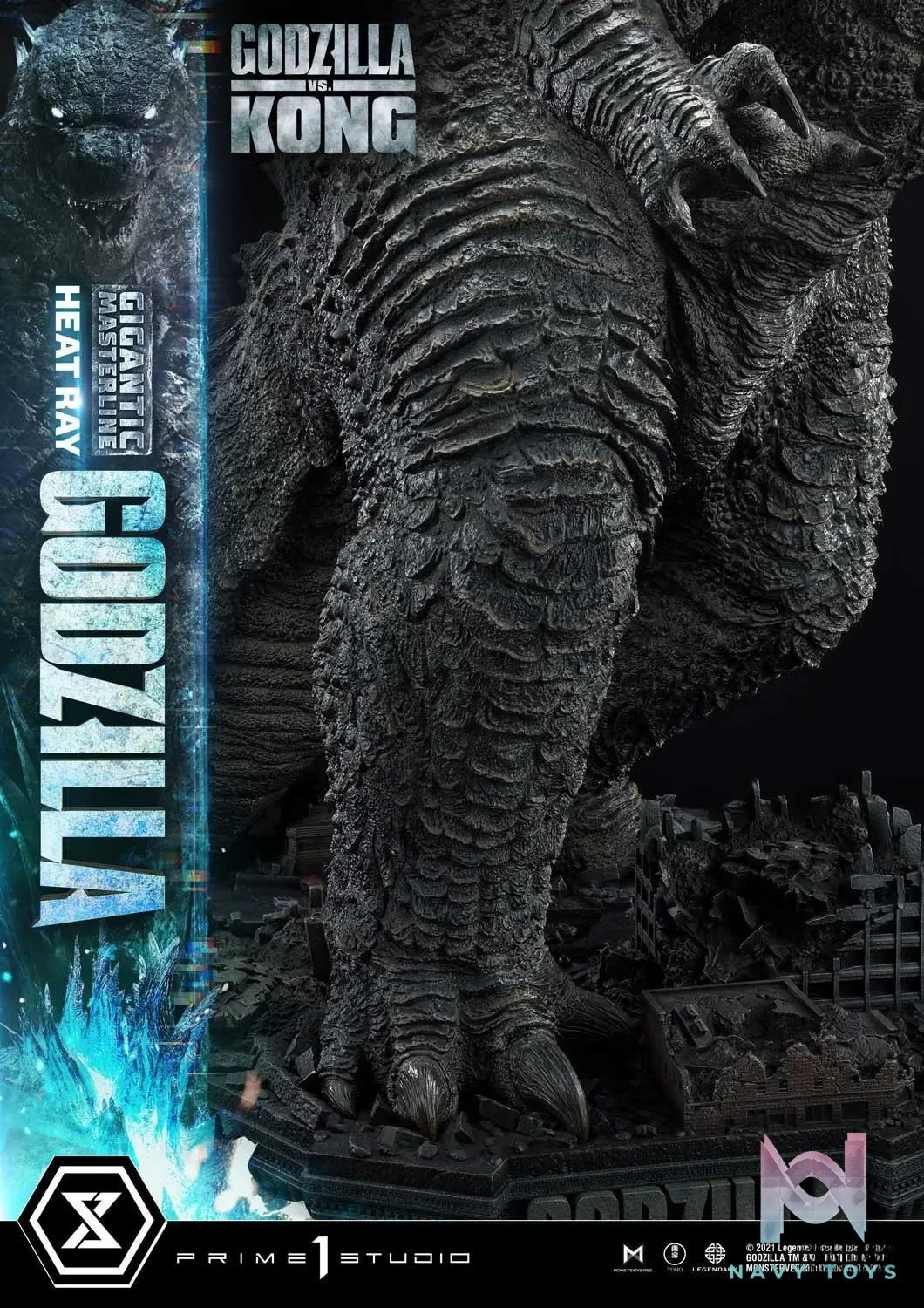 Prime 1 Studio – Gigantic Masterline Godzilla vs Kong Heat Ray Godzilla GMGVK-02 (Licensed)