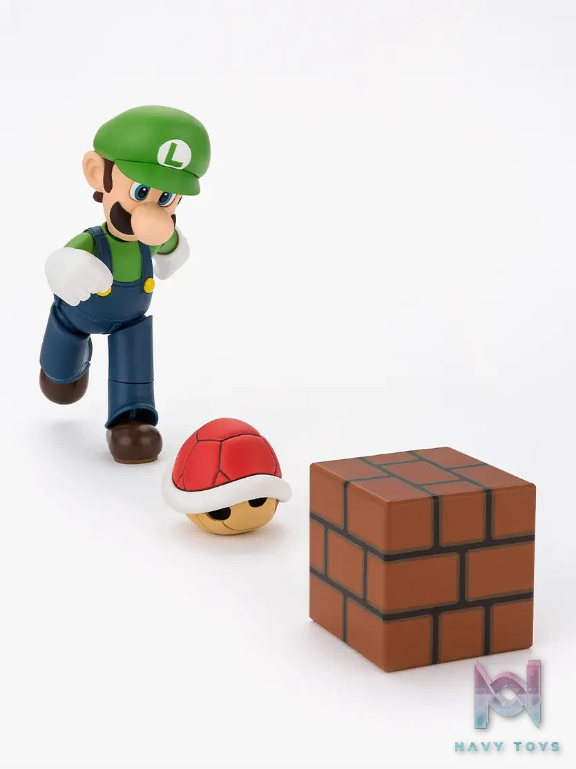 BANDAI SPIRITS – S.H.Figuarts SUPER MARIO Luigi (Licensed)