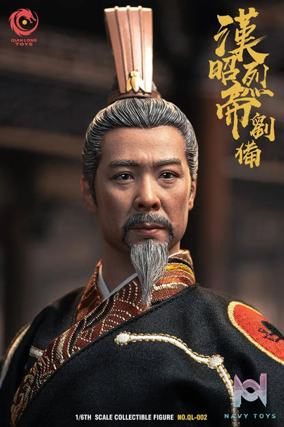 QIANLONG TOYS – Original 1/6th Scale Liu Bei (Embroidered Imperial Edition) Action Figure #QL-002 (Licensed)