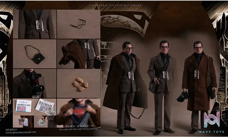 Ghost toys Studio – DC 1/6 Superman Reporter Clark GH-011