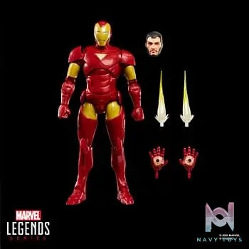 Hasbro Studio – Marvel Legends X-Men ’97 Animated Series Set: Extremis Armor Iron Man and Mandarin (Licensed)