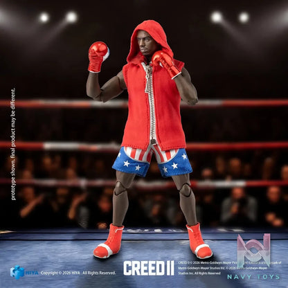 Hiya Toys – EXQUISITE SUPER Series Creed II Adonis Creed 1/12 Scale Action Figure ESC0408 (Licensed)