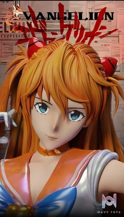 Mei Studio – Soryu Asuka Langley Cosplay Sailor Moon Mina Aino Neon Genesis Evangelion