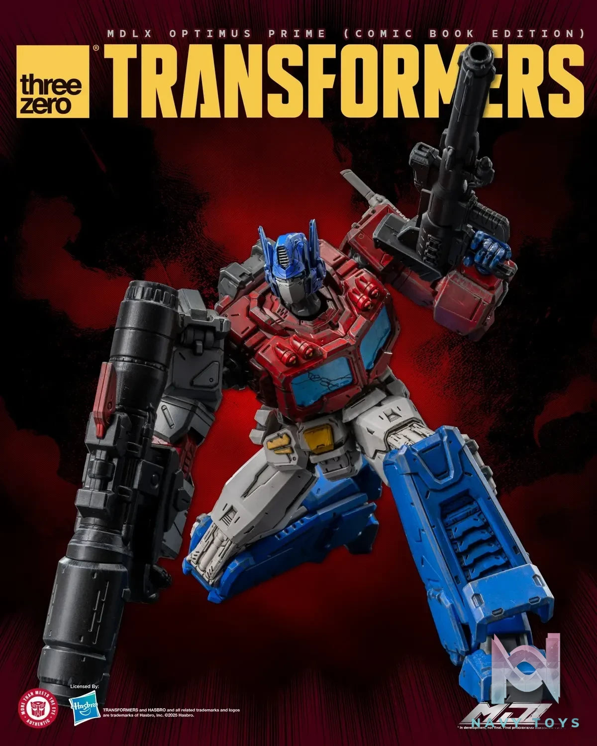 Threezero – Transformers MDLX Optimus Prime (Comic Book Edition) 3Z08710W0 (Licensed)