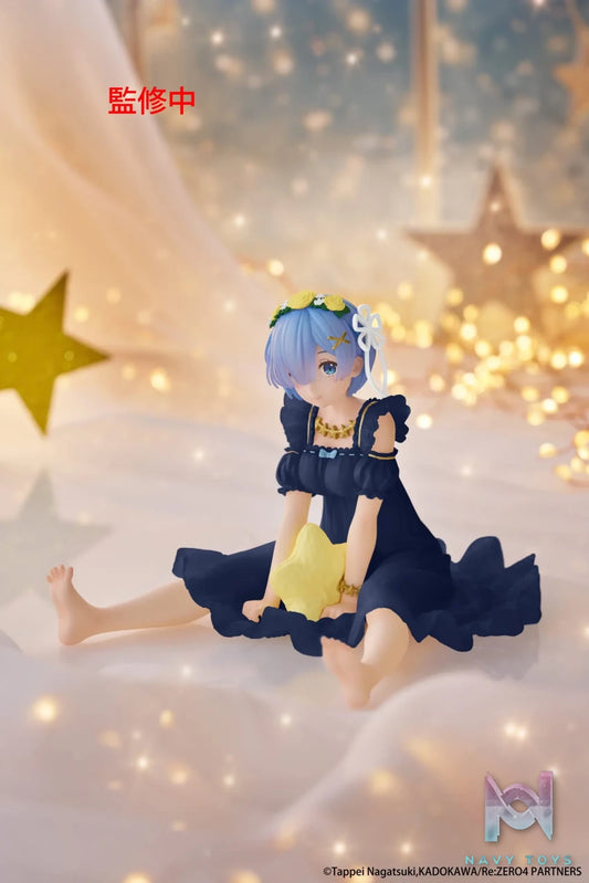 Taito – Re:Zero Starting Life in Another World Desktop Cute Figure Rem: Star Dreamy Ver. Renewal (Licensed)