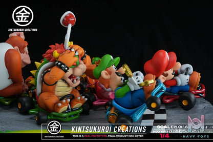 Kintsukuroi Creations Studio – SUPER MARIO KART DIORAMA Super Mario