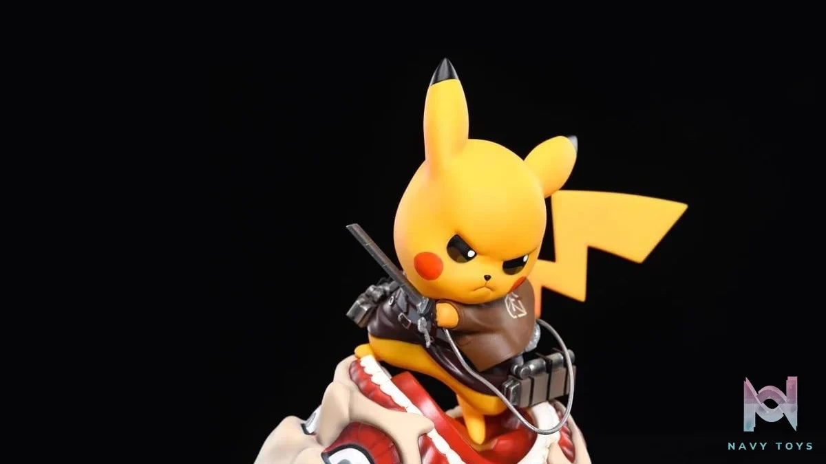 Pikachu Attack on Titan - Masker Studio resin statue Masker Studio anime figure