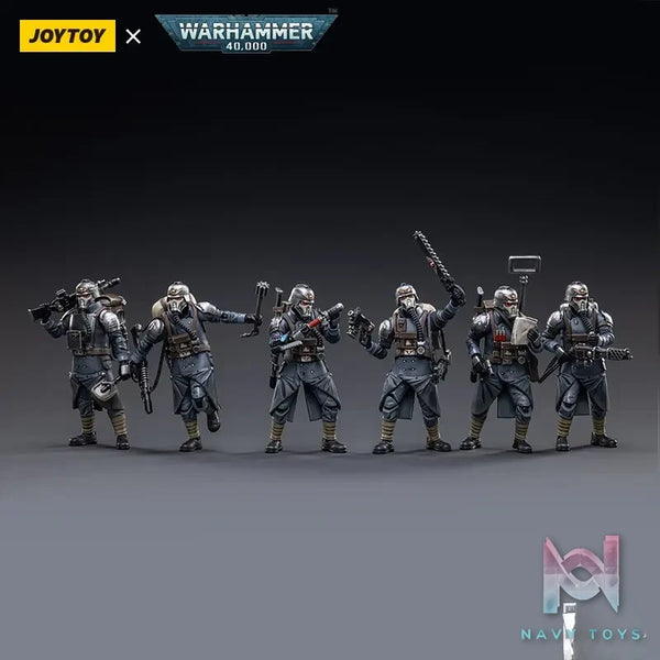 JOYTOY – 1/18 Warhammer 40k Series Astra Militarum – Krieger Veteran Squad (Licensed)