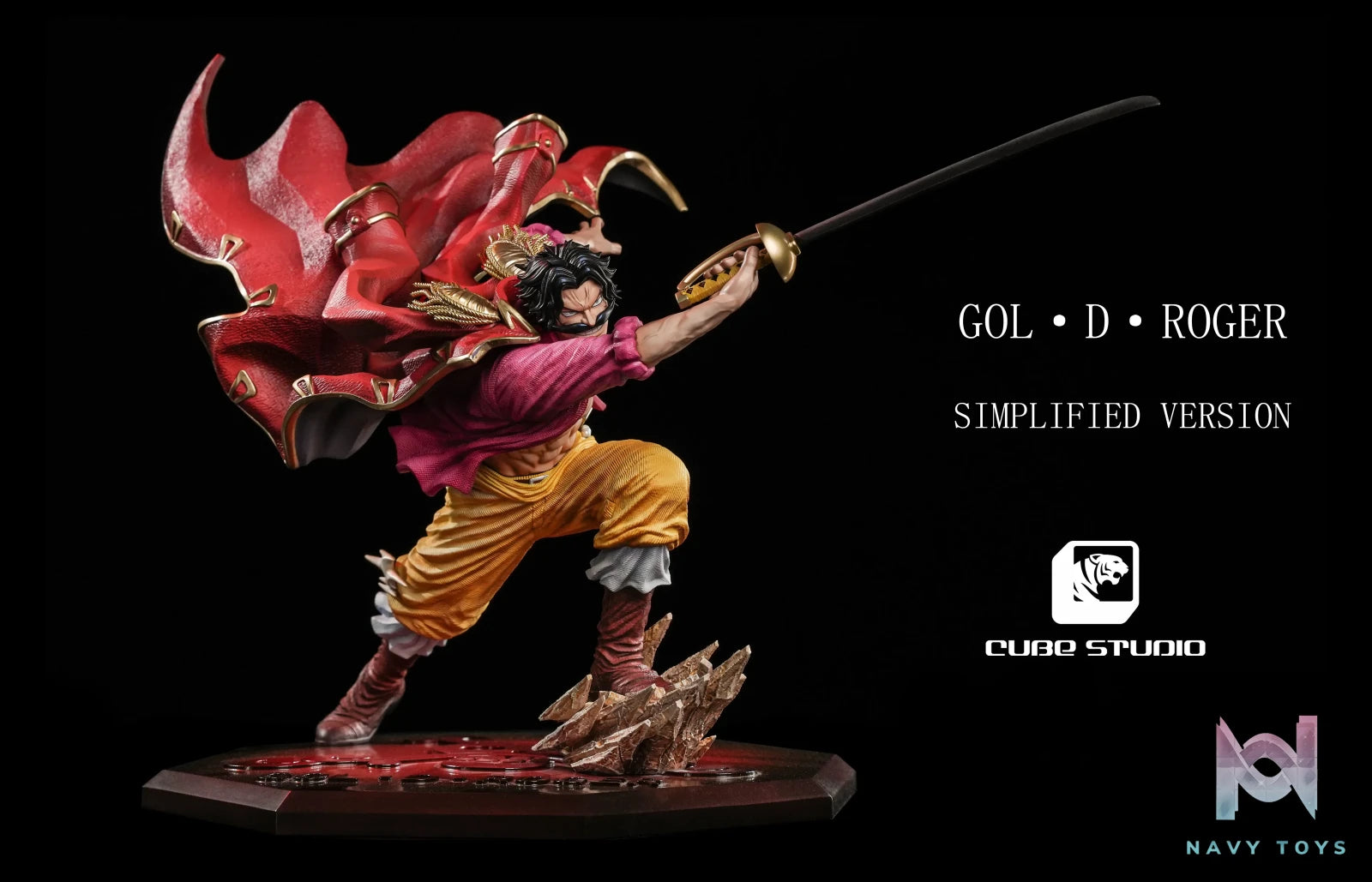 CUBE Studio – One Piece Gol D. Roger