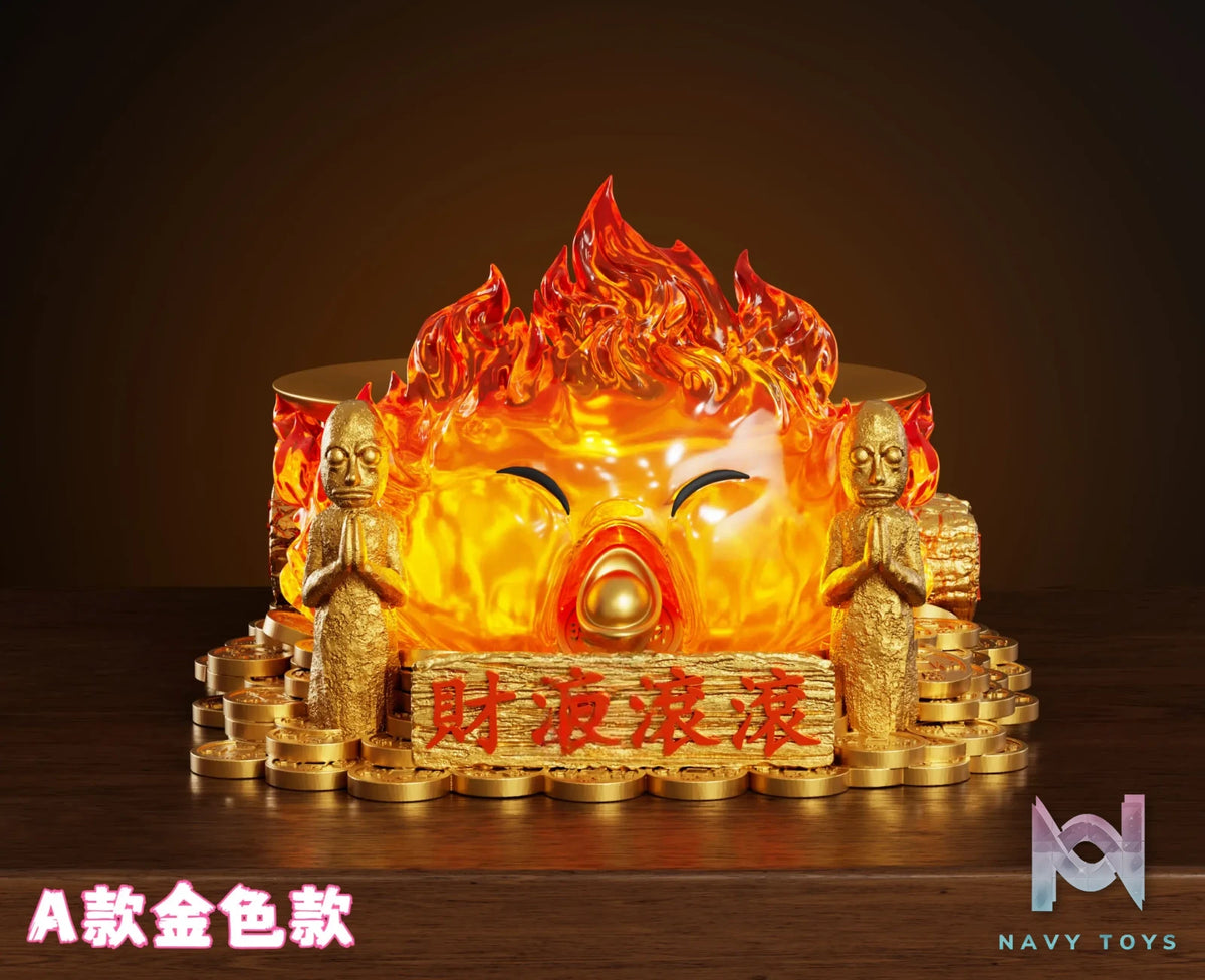 WAWA Studio – Lucky Series Lucky Calcifer Tray Howl’s Moving Castle