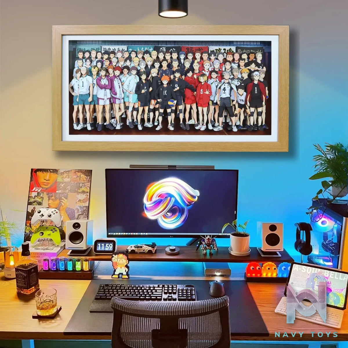 KALA HOME Studio – Haikyu!! Multiple Characters #04 3D Decorative Painting Haikyu!!