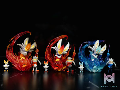 Mo Yu Studio – Cinderace Evolution Set Pokémon