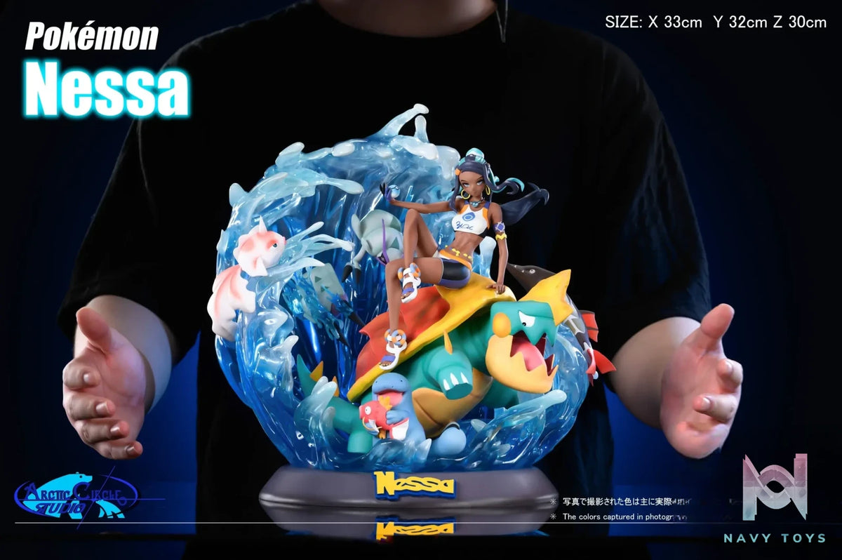 Pokemon Nessa & Water type Pokemon – ARCTIC CIRCLF Studio | Navy Toys