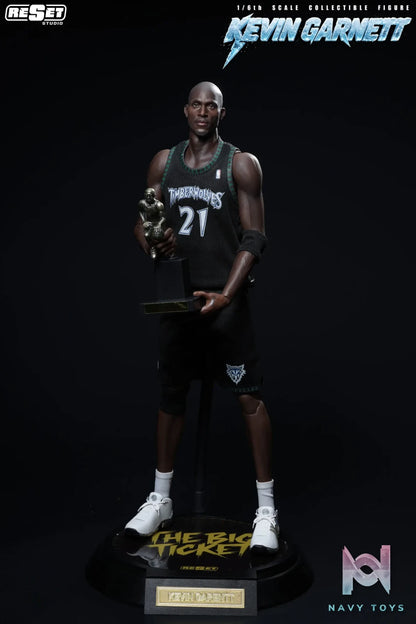 Reset Studio – Kevin Garnett Timberwolves MVP 1/6 Scale Collectible Action Figure Set NBA