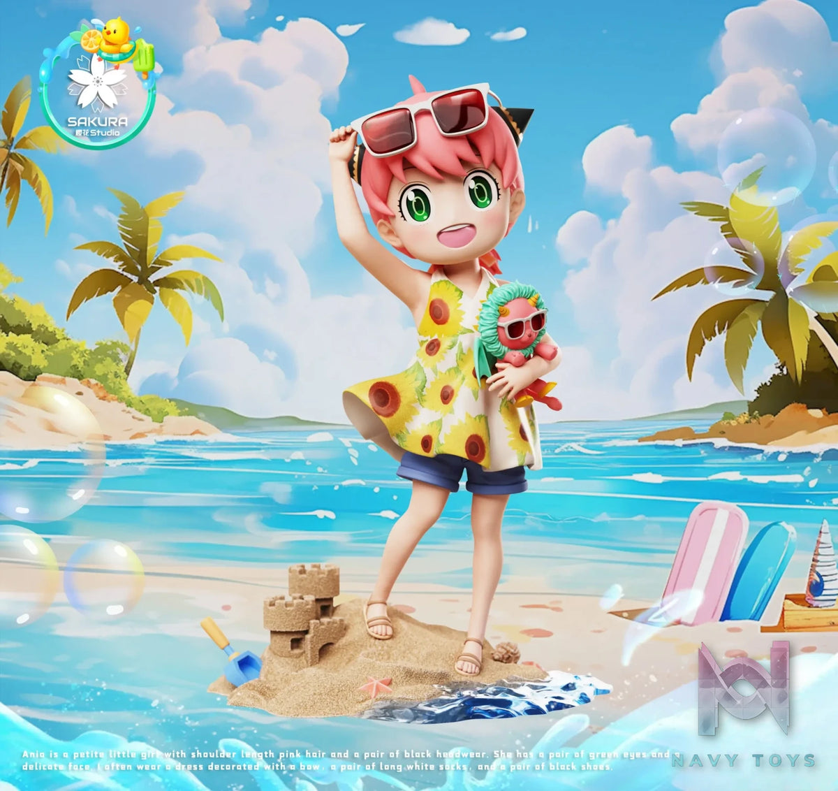 SAKURA Studio – Spy x Family 2nd beach swimwear Anya