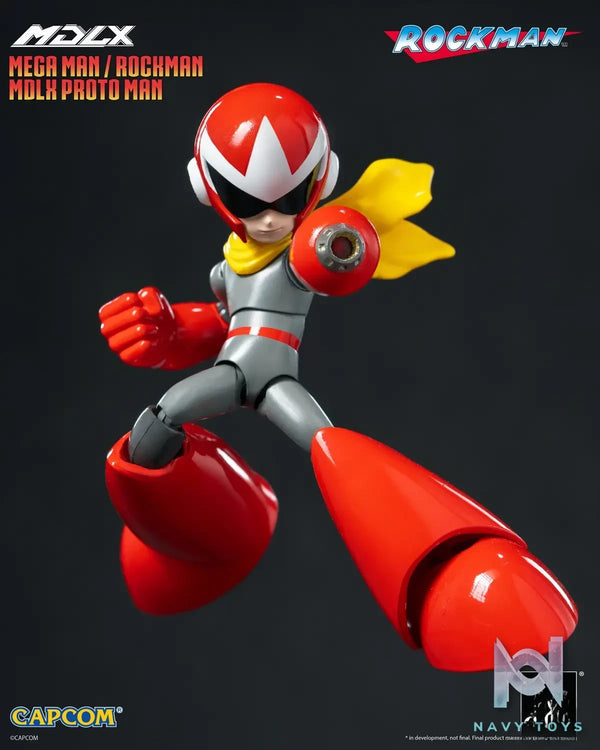 Threezero – Rockman Mega Man MDLX Proto Man Action Figure 3Z09890A0 (Licensed)