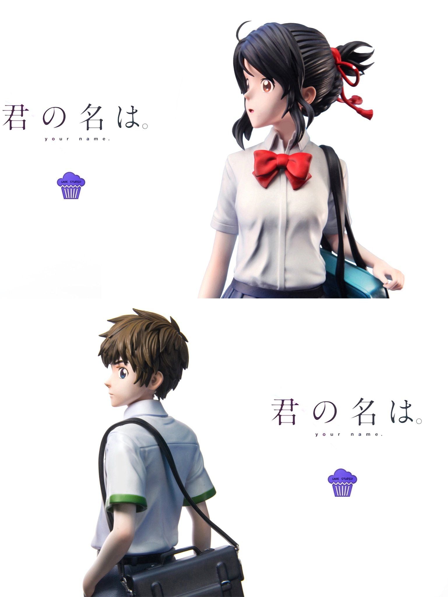 Taki Tachibana & Mitsuha Miyamizu - Your Name - Cake Studio resin statue Cake Studio anime figure