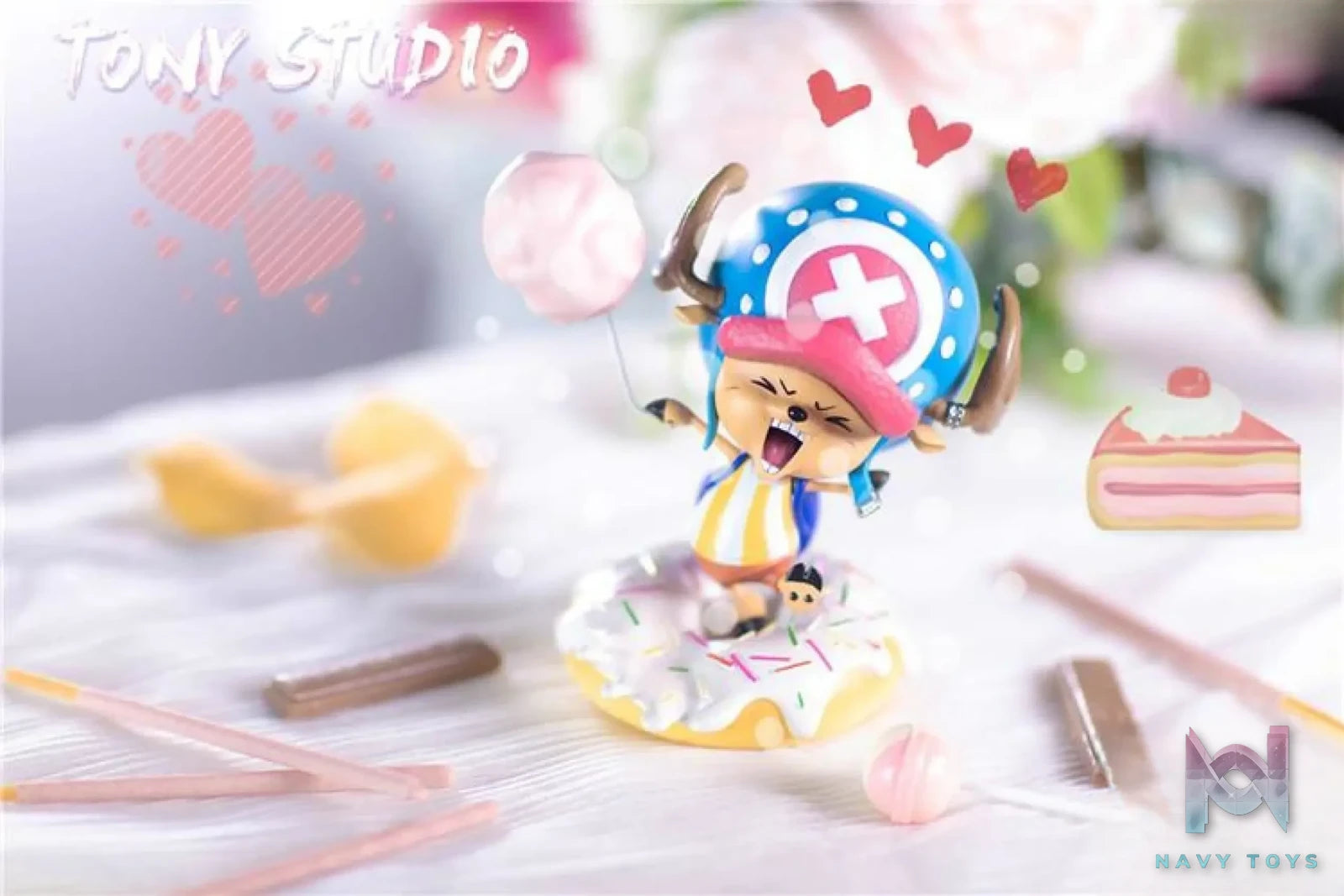 TONY Studio – One Piece Chopper with Doughnut and Cotton Candy