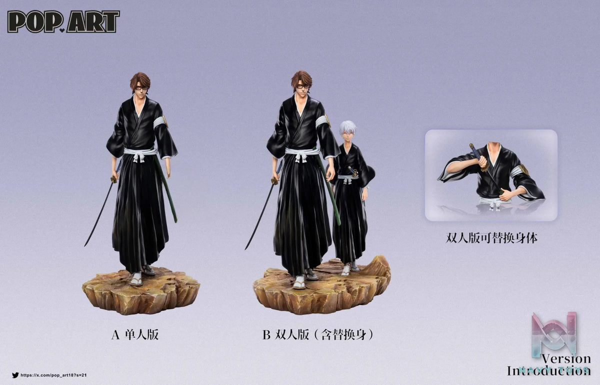 POP.ART Studio – Sousuke Aizen X Gin Ichimaru Bleach