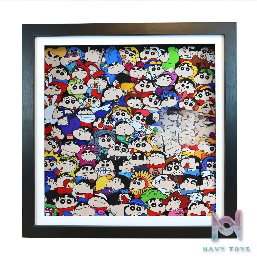 KALA HOME Studio – Crayon Shin-chan Cosplay Others 3D Decorative Painting Crayon Shin-chan