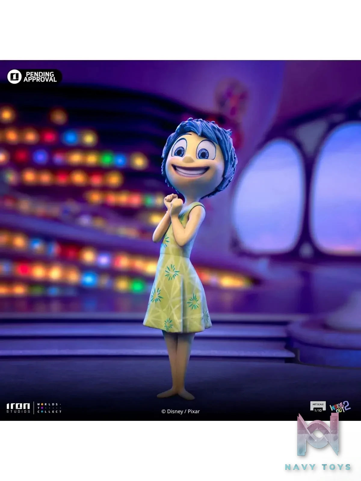 Iron Studio – Inside Out 2 Joy DSNEY112724-10 & Anxiety DSNEY112824-10 (Licensed)