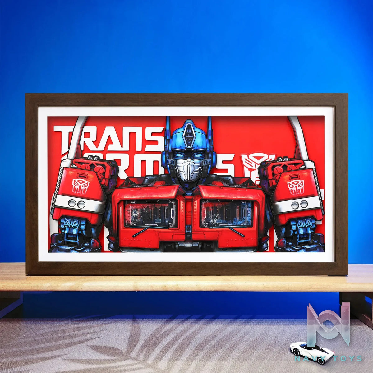 Yu Zhi Jiang Studio – Optimus Prime 3D Decorative Painting Transformers