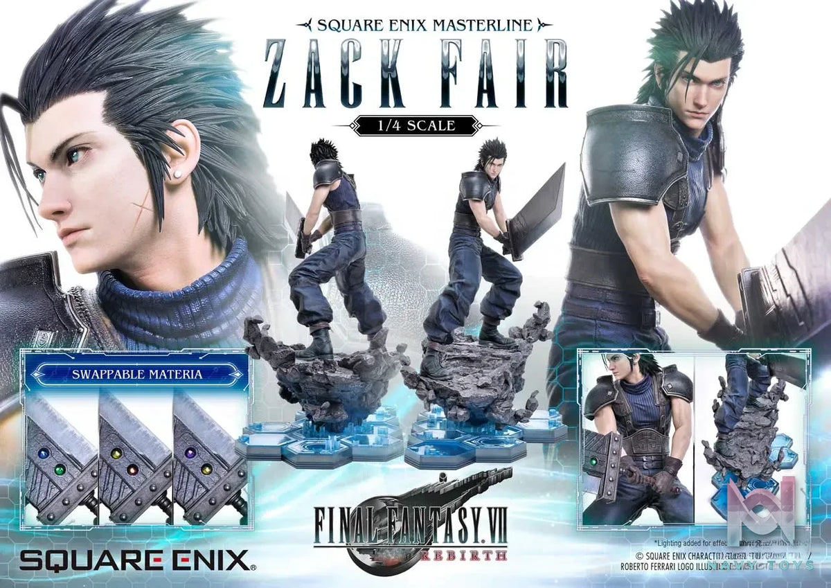 Prime 1 Studio & SQUARE ENIX – SQUARE ENIX MASTERLINE FINAL FANTASY VII REBIRTH 1/4 Scale Zack Fair SEM-09 SEM-09DX (Licensed)