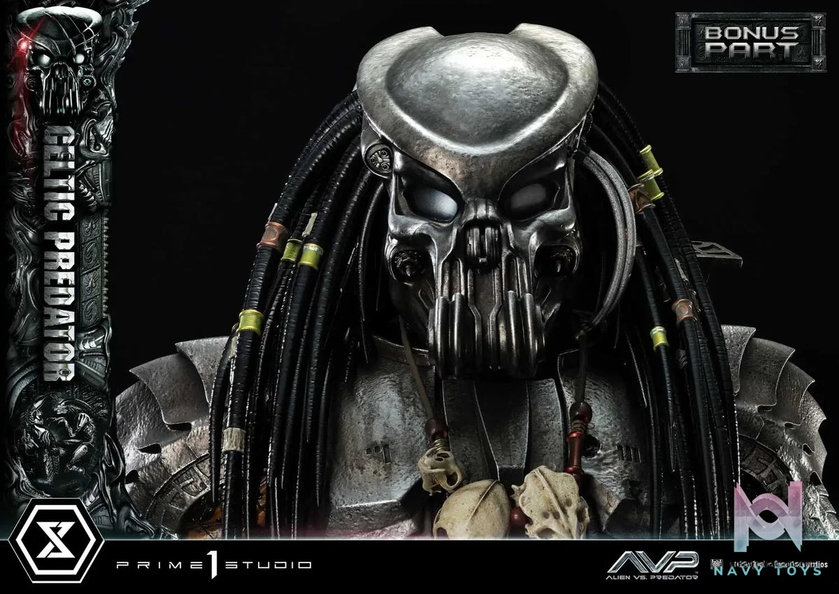 Prime 1 Studio Museum Masterline Alien vs. Predator Celtic Predator MMPR-05 MMPR-05S