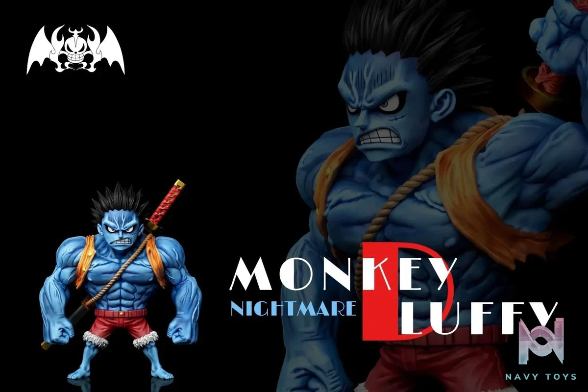 A+ Studio - One Piece Horror Bark Resonance 3rd Edition Nightmare Luffy resin statue Navy Toys anime figure