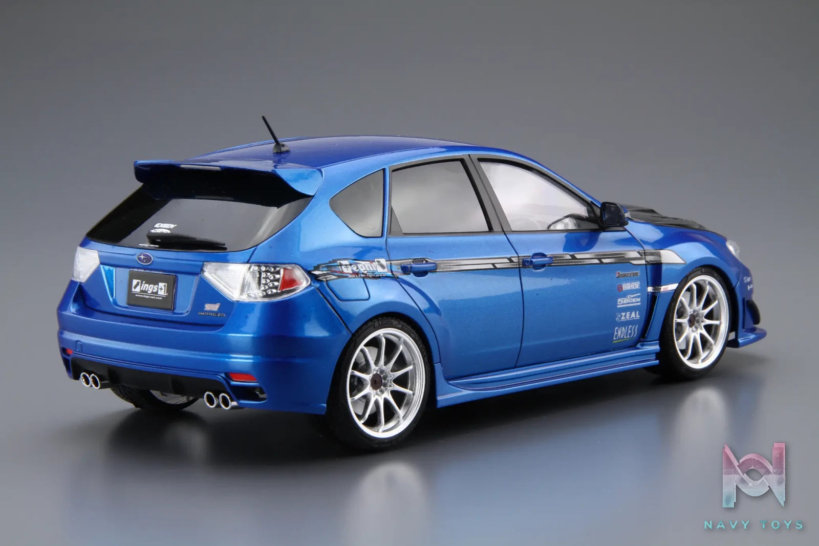 AOSHIMA – 1/24 Scale Car Model #4 (Licensed)