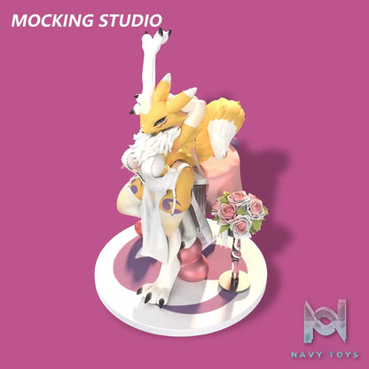 Zhu Yi Wan Jia Studio – Renamon in Wedding Dress Digimon
