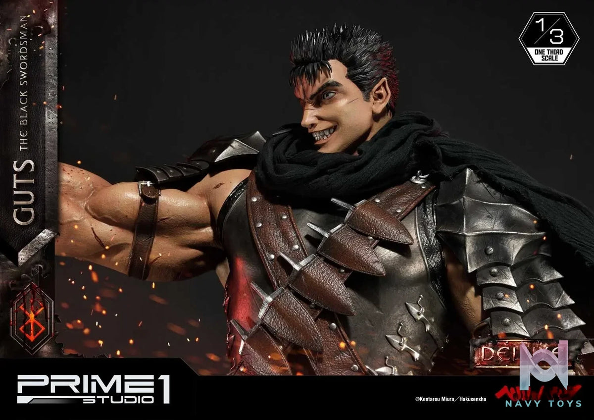 Prime 1 Studio – Museum Masterline Berserk Guts The Black Swordsman MMBR-01 MMBR-01DX (Licensed)