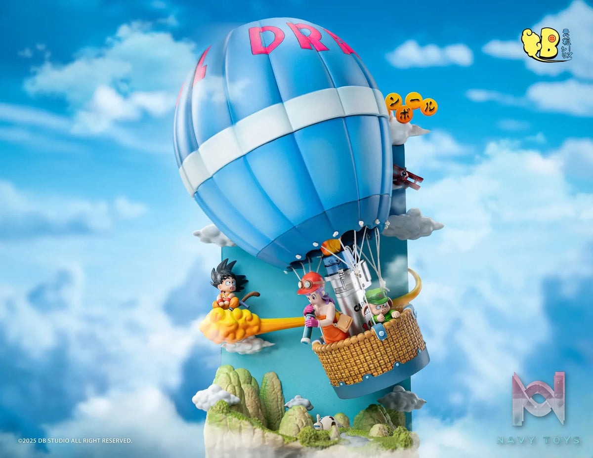 DB Studio – Dragon Ball Hot Air Balloon Son Goku & Oolong & Bulma
