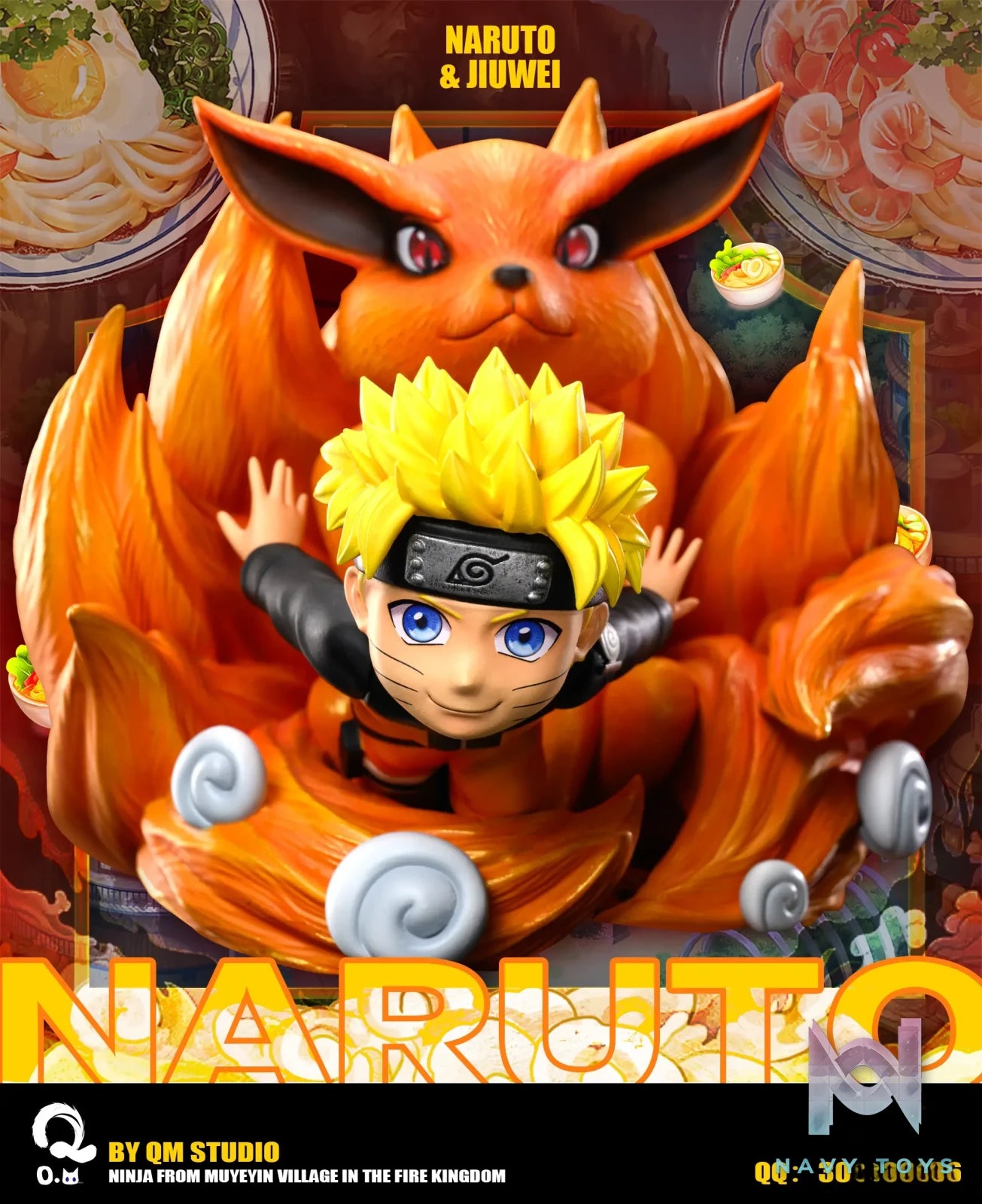 QM Studio – Naruto Q Version Nine-Tailed Naruto