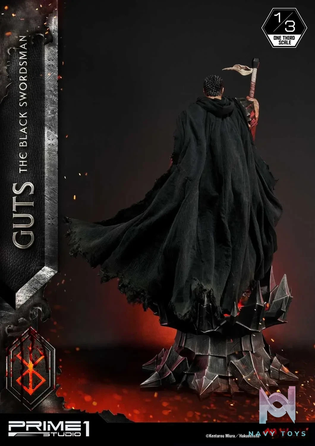 Prime 1 Studio – Museum Masterline Berserk Guts The Black Swordsman MMBR-01 MMBR-01DX (Licensed)