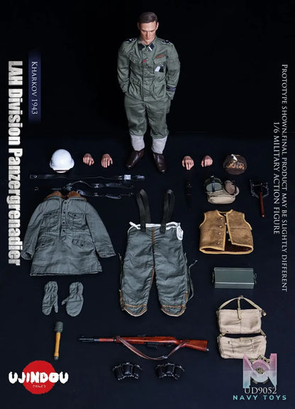 UJINDOU – UD9052 WWII German SS Standard Bearer Kharkov 1943 (Licensed)