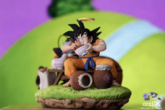 SENZUBEAN Studio - King Kai Planet Eating Dragon Ball resin statue Navy Toys anime figure