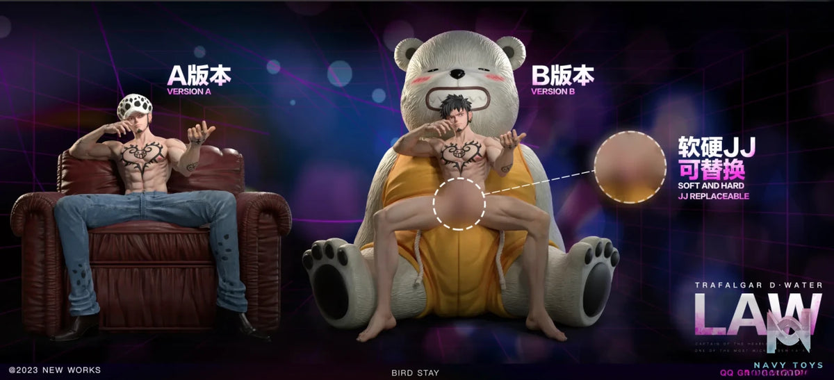 Bird Stay Studio – One Piece Trafalgar D. Water Law