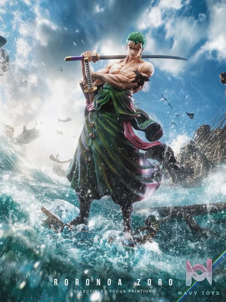 Roronoa Zoro - One Piece - BFB Studio resin statue BFB Studio anime figure
