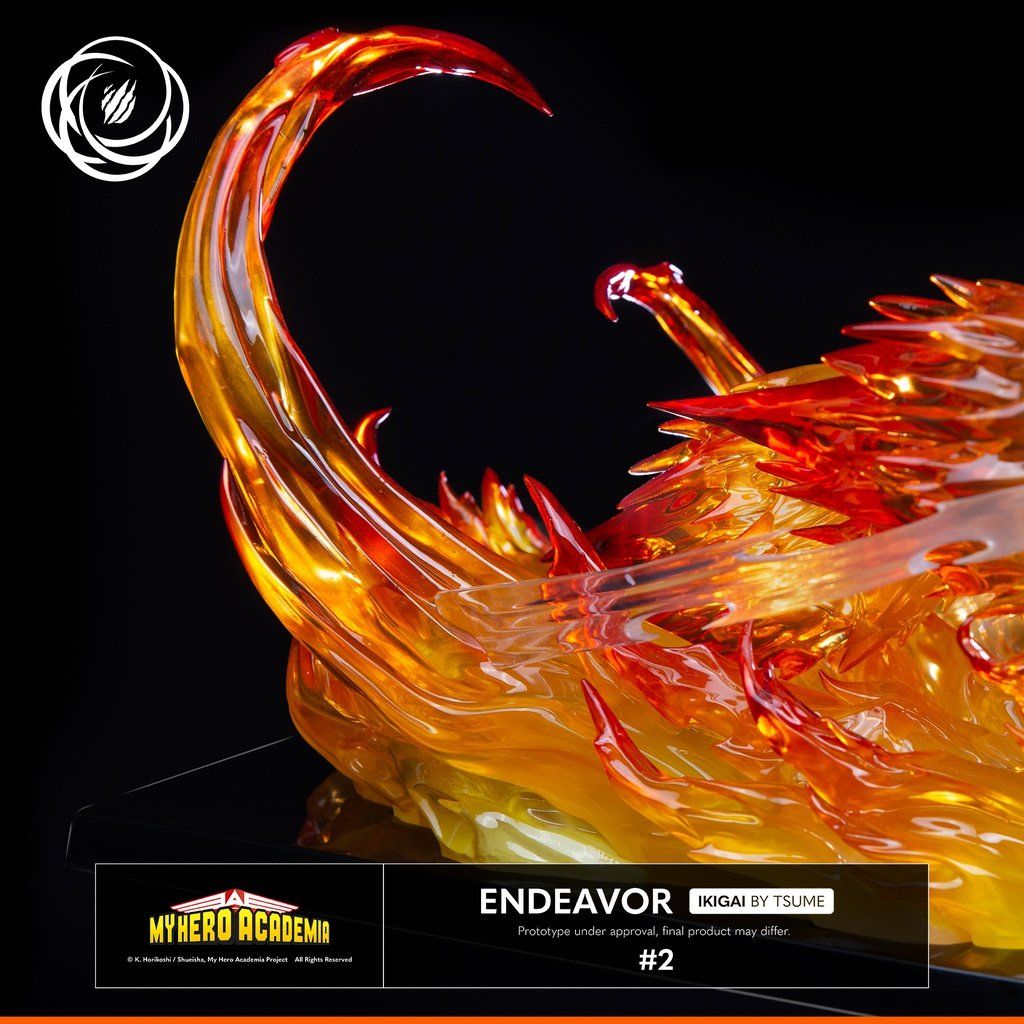 Endeavor Ikigai - My Hero Academia - Tsume Art resin statue Tsume Art Studio anime figure