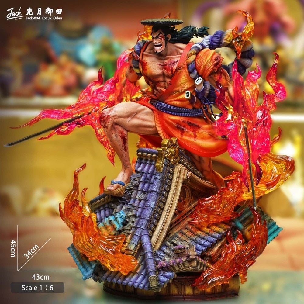 Kozuki Oden resin statue jack Studio anime figure