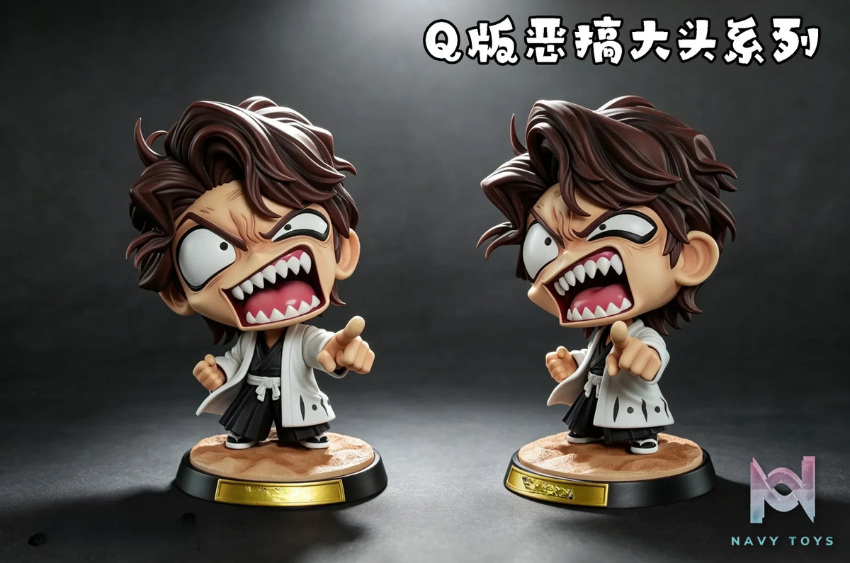 HXHENG Studio – Chibi Figure Raging Aizen x Broken Grimmjow x Frantic Ulquiorra Bleach