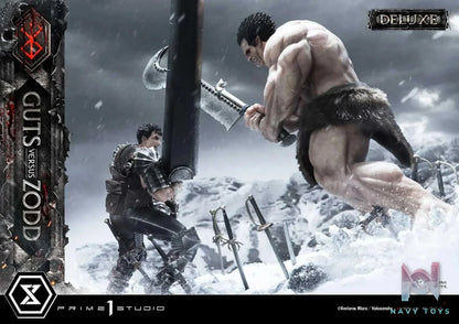 Guts versus Zodd UDMBR-01 UDMBR-01DX (Licensed) - Ultimate Diorama Masterline Berserk - Prime 1 Studio resin statue Navy Toys anime figure