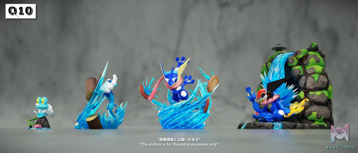 Q10 Studio – Pokémon Greninja Evolution Set