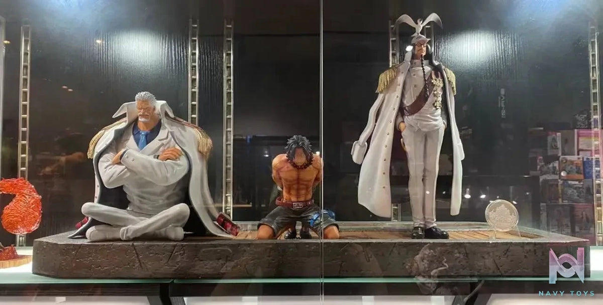 Model palace Studio – One Piece Ace execution platform set