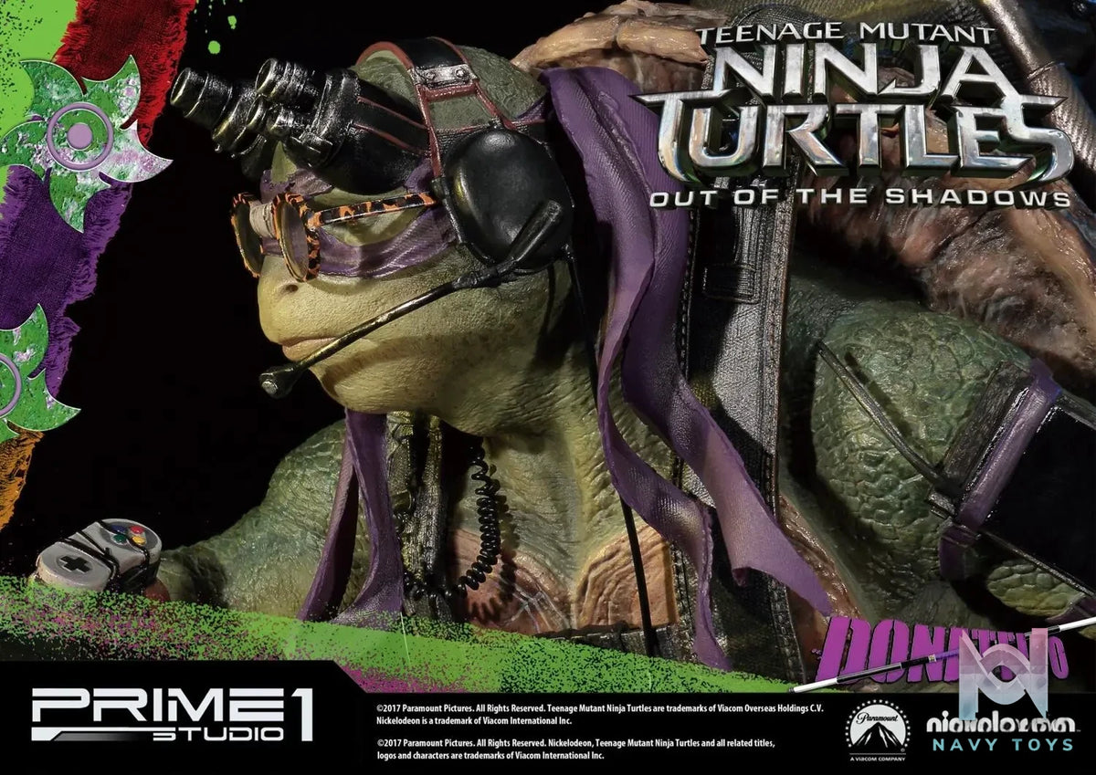 Prime 1 Studio – Premium Masterline Teenage Mutant Ninja Turtles: Out of the Shadows (Film) Donatello PMTMNT-05 (Licensed)
