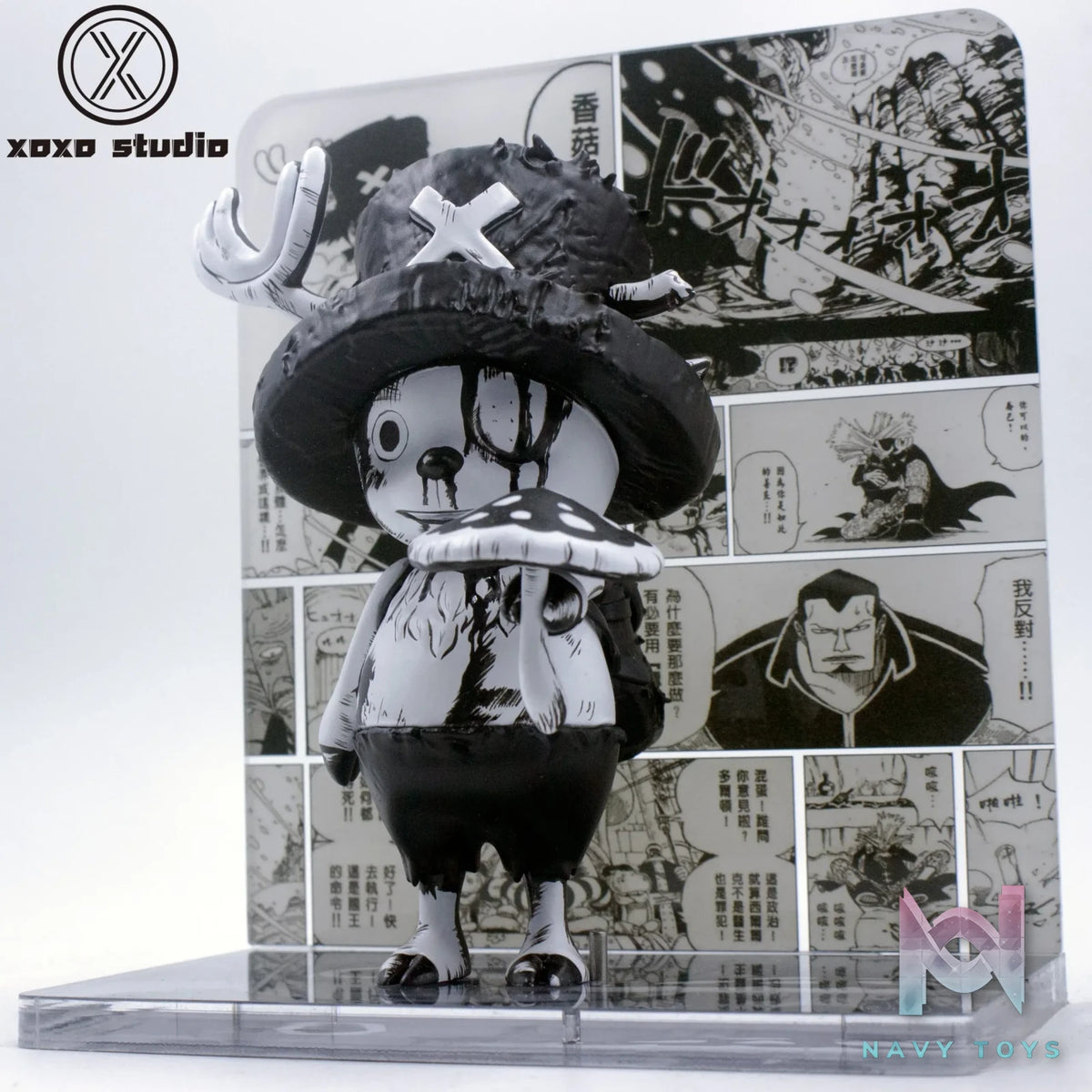 XOXO Studio – One Piece Black and White Comic Color Poisonous Mushroom Chopper