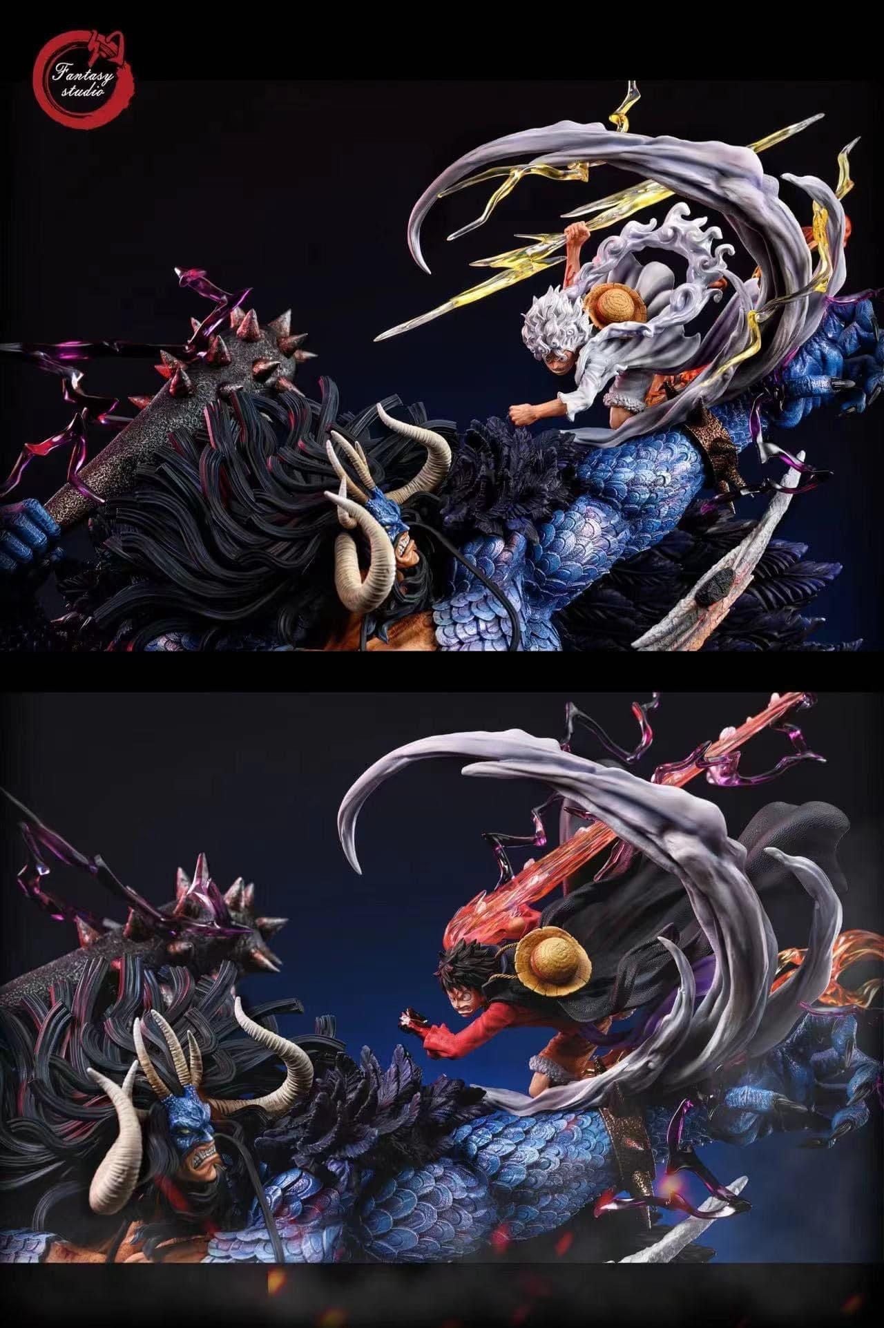 Luffy Nika VS Kaido - One Piece - Fantasy Studio resin statue Fantasy Studio anime figure