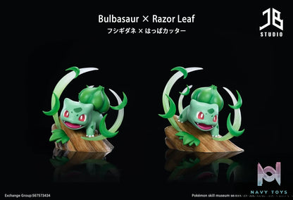 JB Studio – Pokemon Skill Museum #4 Bulbasaur-Razor Leaf