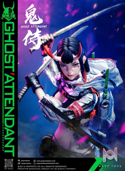 POP COSTUME Studio – Ghost Attendant 1/6 Action Figure GS-001 2.0 (Licensed)